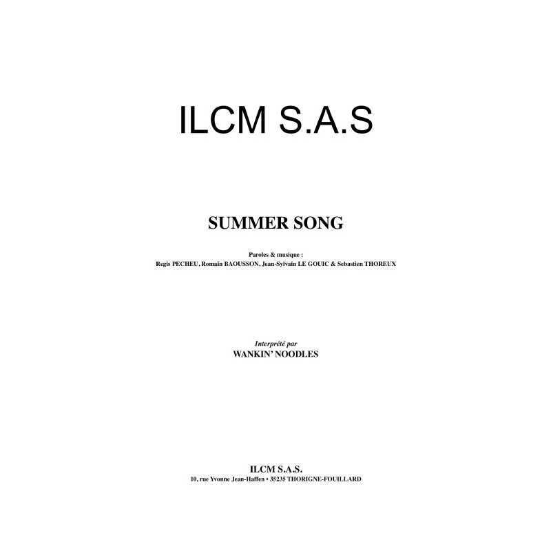 SUMMER SONG