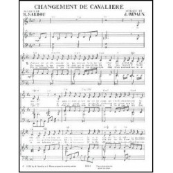CHANGEMENT DE CAVALIÈRE