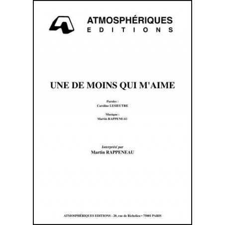 UNE DE MOINS QUI M'AIME