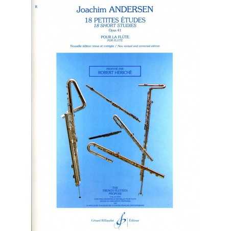18 PETITES ETUDES OPUS 41