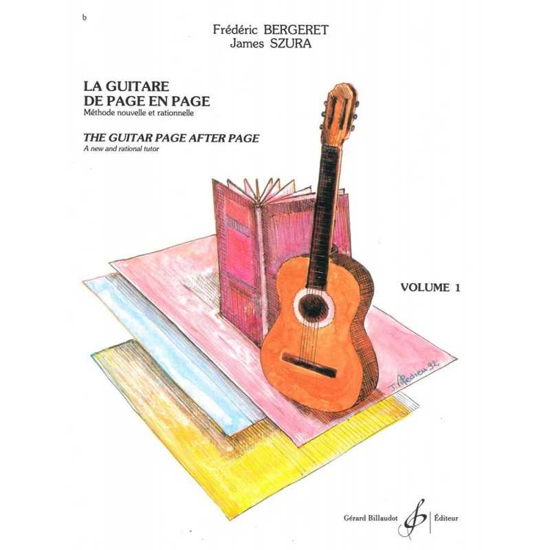 LA GUITARE DE PAGE EN PAGE VOLUME 1