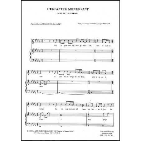L'ENFANT DE MON ENFANT