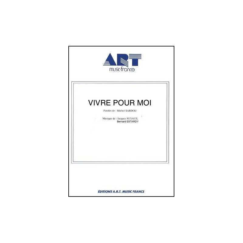 Sheet music VIVRE POUR MOI Séverine