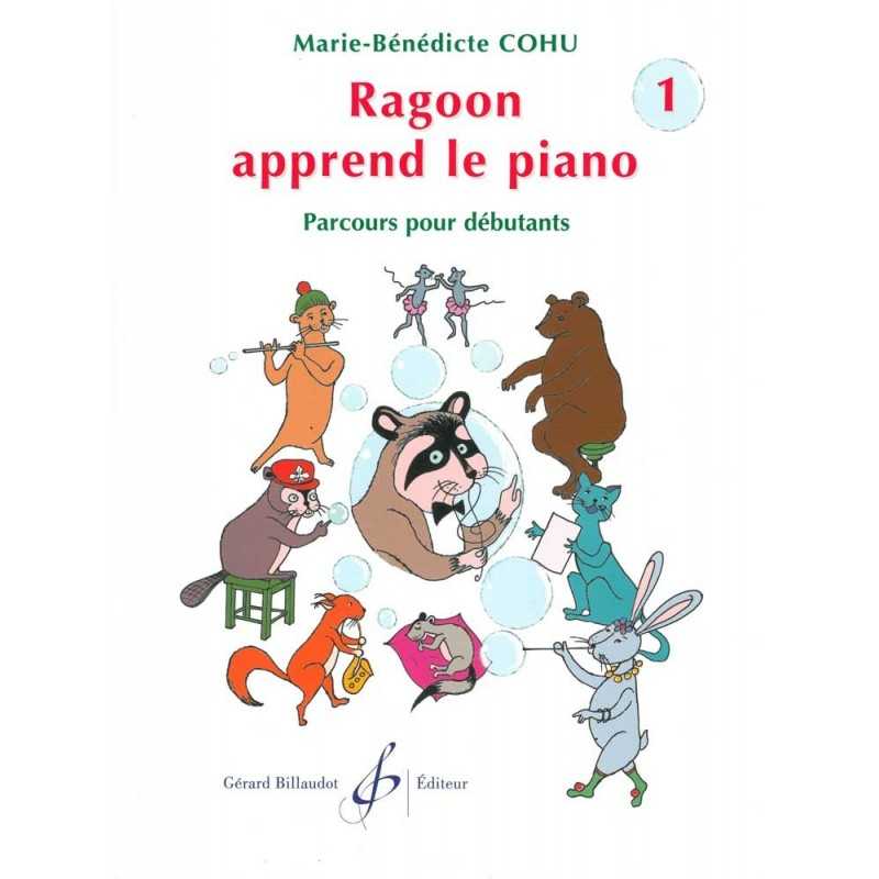 RAGOON APPREND LE PIANO VOLUME 1