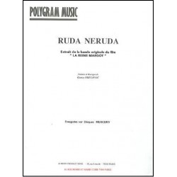 Sheet music RUDA NERUDA Goran BREGOVIC