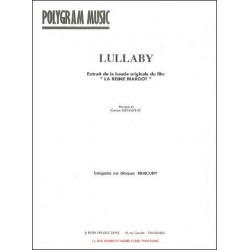 Sheet music LULLABY Goran BREGOVIC