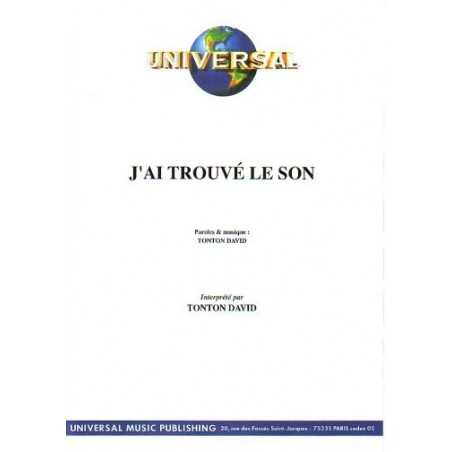 J'AI TROUVÉ LE SON