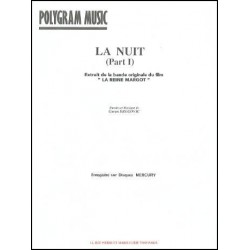 Sheet music LA NUIT (PART I) Goran BREGOVIC