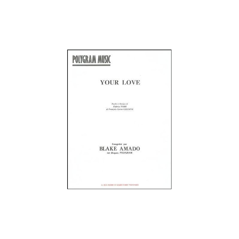 YOUR LOVE