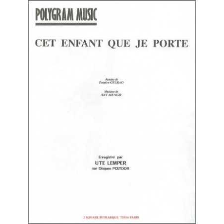 CET ENFANT QUE JE PORTE