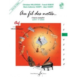 AU FIL DES NOTES VOLUME 3 - LIVRE DE L'ELEVE (+CD)
