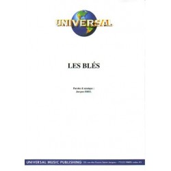 Partition LES BLÉS Jacques BREL pdf