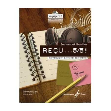 RECU...5/5  - CYCLE I 1ERE ANNEE - VOLUME B RYTHME (+CD)