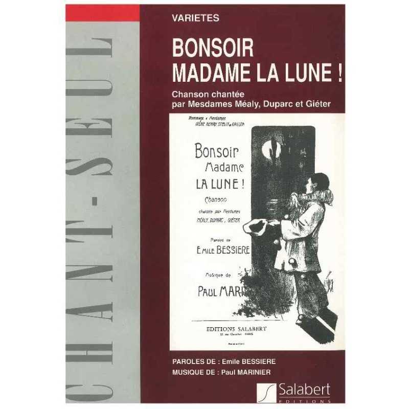 BONSOIR MADAME LA LUNE !