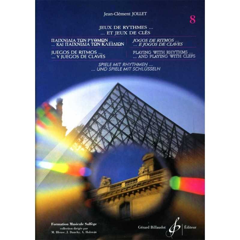 JEUX DE RYTHMES ET JEUX DE CLES - 6 LANGUES - VOLUME 8