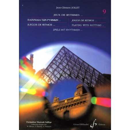 JEUX DE RYTHMES ET JEUX DE CLES - 6 LANGUES - VOLUME 9