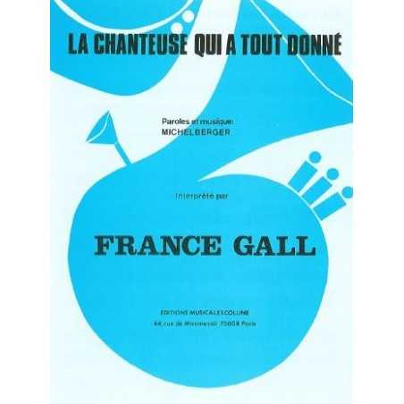 LA CHANTEUSE QUI A TOUT DONNÉ