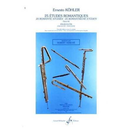 25 ETUDES ROMANTIQUES OPUS 66