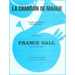 Partition LA CHANSON DE MAGGIE France Gall