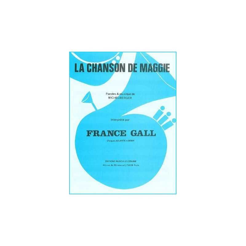 Partition LA CHANSON DE MAGGIE France Gall