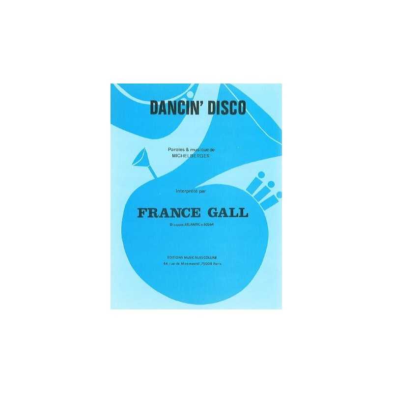 Partition DANCIN' DISCO France Gall