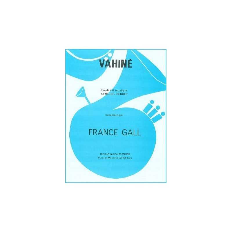 Partition VAHINÉ France Gall