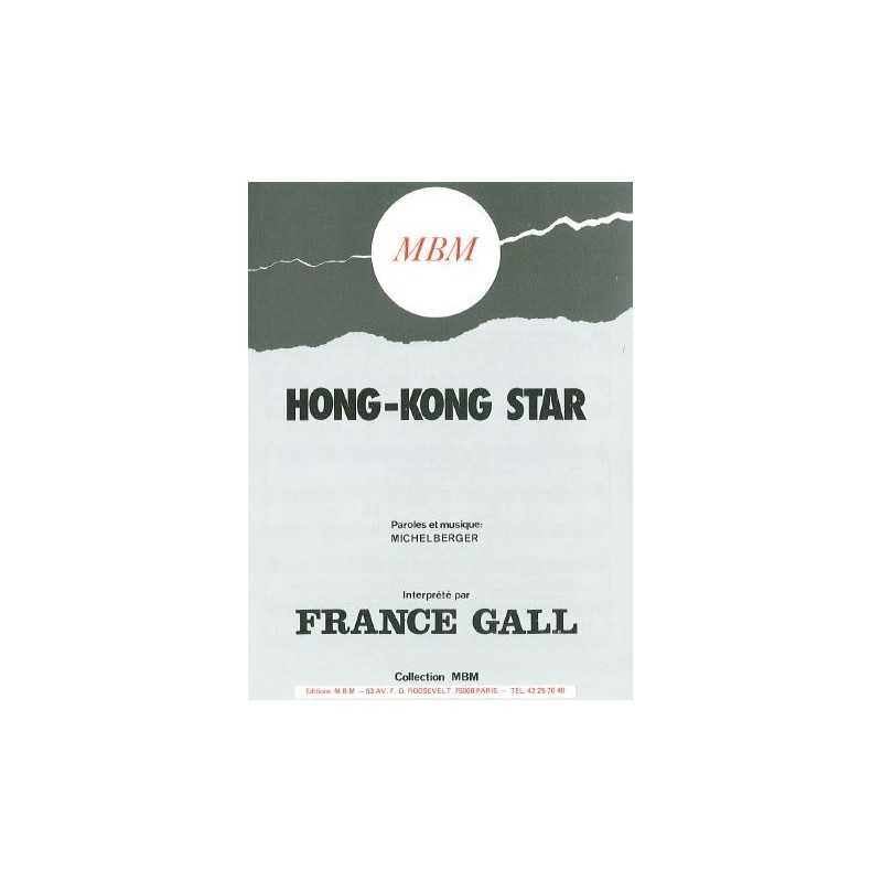 Partition HONG-KONG STAR France Gall