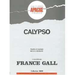Sheet music CALYPSO France Gall