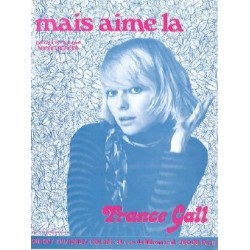 Sheet music MAIS AIME LA France Gall