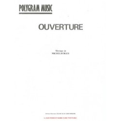 Sheet music OUVERTURE Starmania