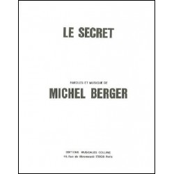 Partition LE SECRET Michel Berger