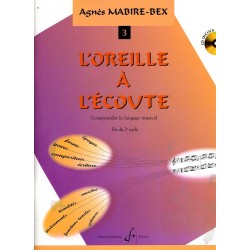 L'OREILLE A L'ECOUTE VOLUME 3 (+CD)