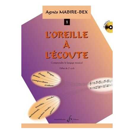 L'OREILLE A L'ECOUTE VOLUME 1 (+CD)