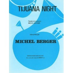 Partition TIJUANA NIGHT Michel Berger