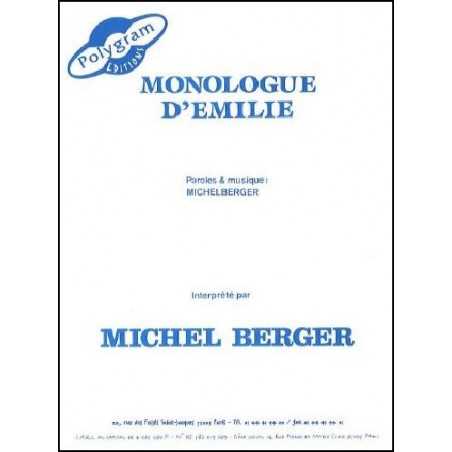 MONOLOGUE D'ÉMILIE