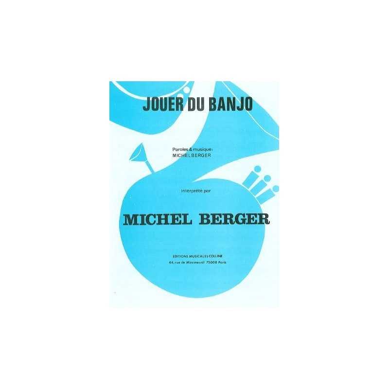 Partition JOUER DU BANJO Michel Berger