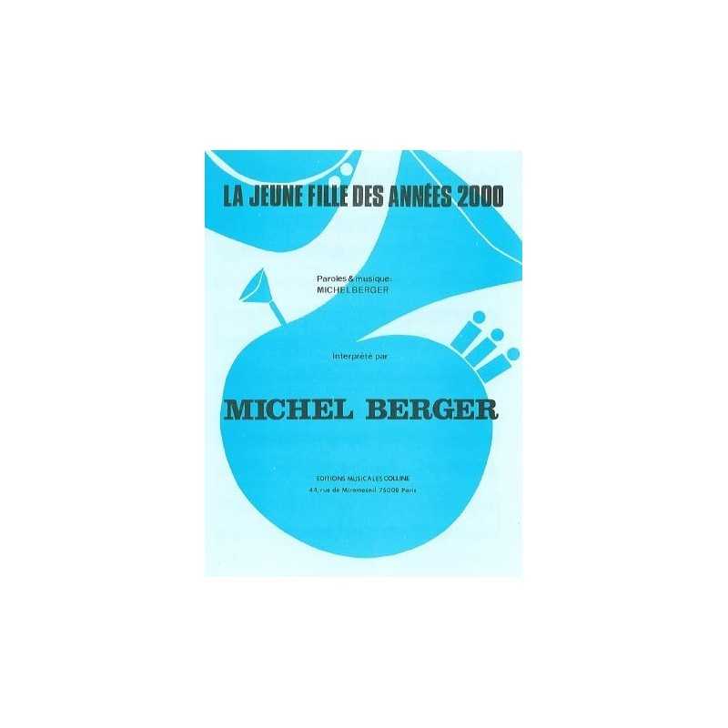 Partition LA JEUNE FILLE DES ANNÉES 2000 Michel Berger