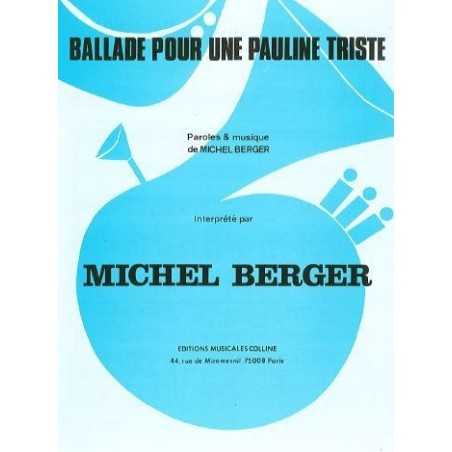 BALLADE POUR UNE PAULINE TRISTE