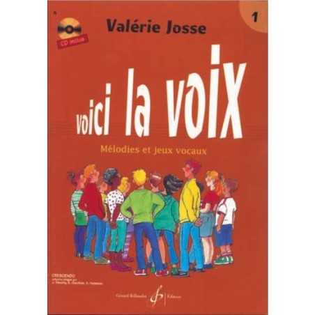 VOICI LA VOIX VOLUME 1 (+CD)