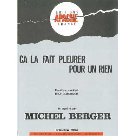 ÇA LA FAIT PLEURER POUR UN RIEN