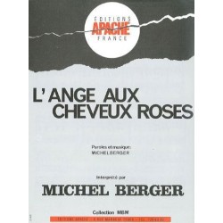 Sheet music L'ANGE AUX CHEVEUX ROSES Michel Berger