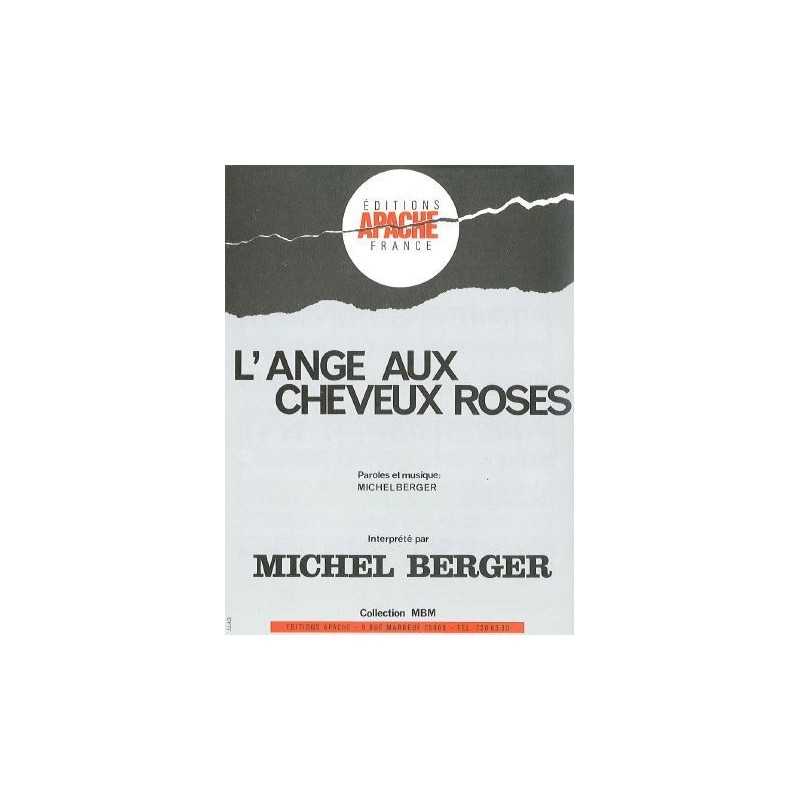 Partition L'ANGE AUX CHEVEUX ROSES Michel Berger