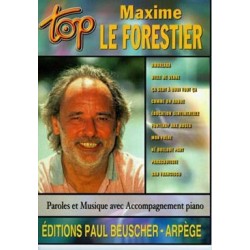 Sheet music TOP MAXIME LE FORESTIER