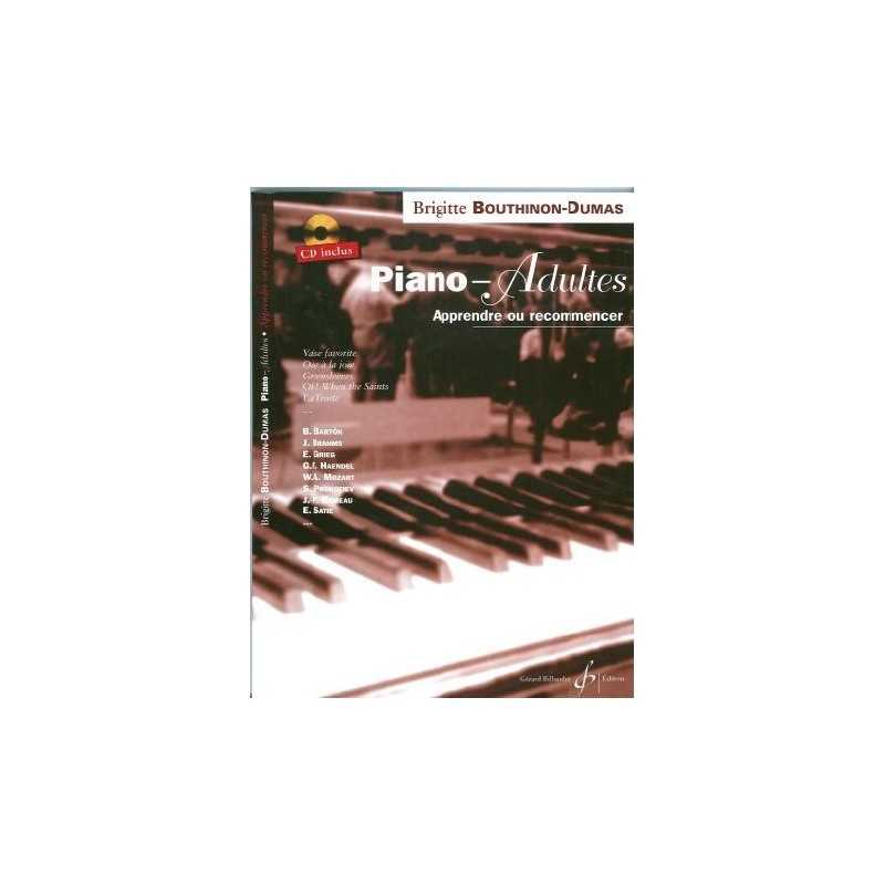 PIANO ADULTES APPRENDRE OU RECOMMENCER