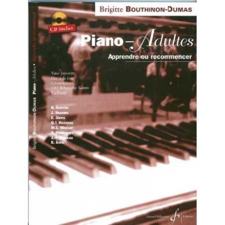 PIANO ADULTES APPRENDRE OU RECOMMENCER