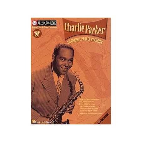 JAZZ PLAY ALONG SERIES Vol.26 CHARLIE PARKER (+CD)