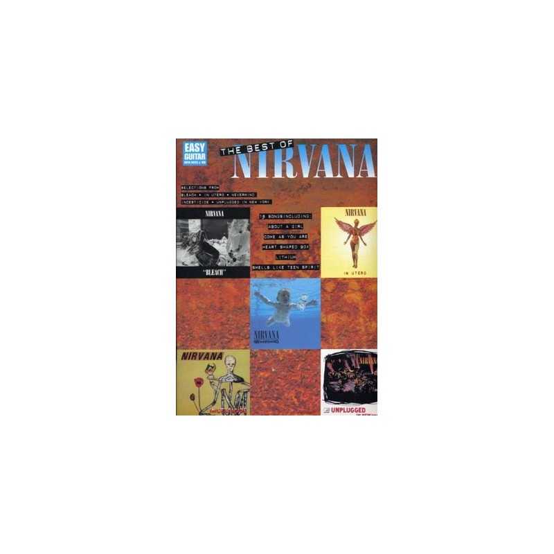 BEST OF EASY GUITAR TAB NIRVANA