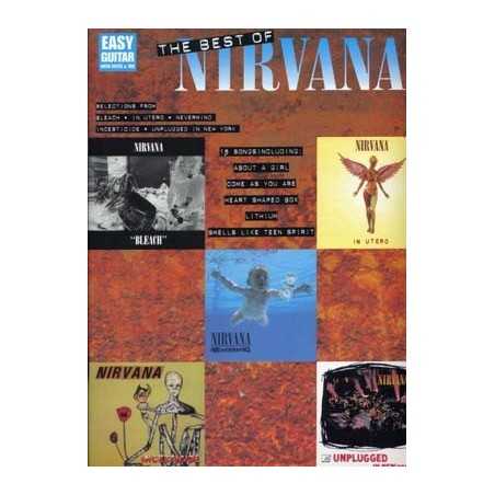 BEST OF EASY GUITAR TAB NIRVANA