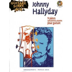 GUITARE SOLO N°4 JOHNNY HALLYDAY (+ CD)
