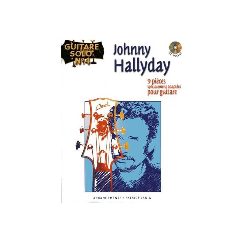 GUITARE SOLO N°4 JOHNNY HALLYDAY (+ CD)